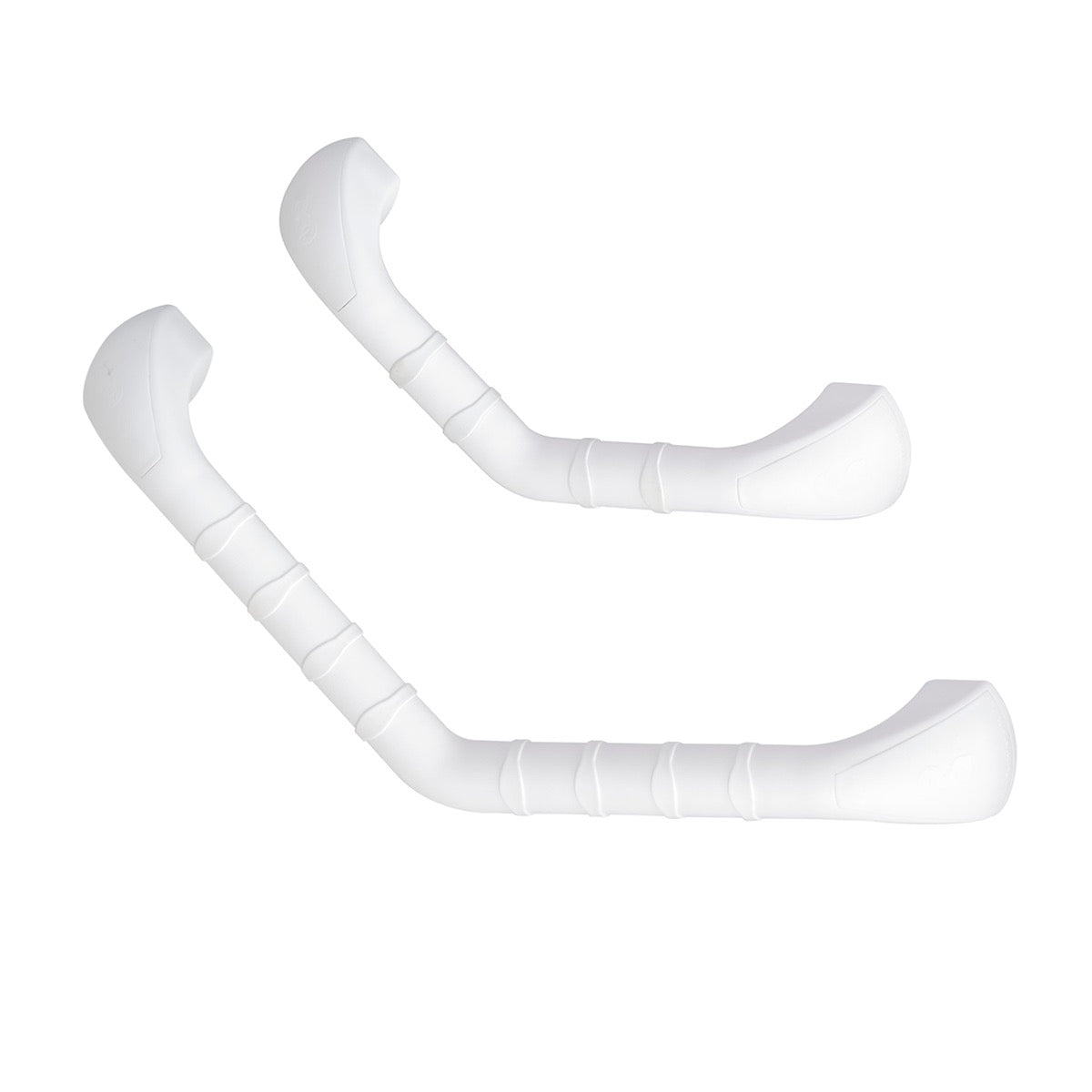 Prima Angled Grab Bar - White